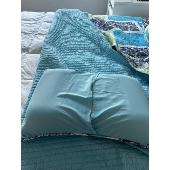 Boho colorful Lauren Hart coverlet and pillow shams queen/full size - Picture 7 of 13